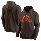 Men's Cleveland Browns Brown Utility Pullover Hoodie