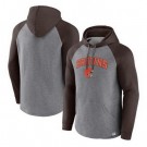 Men's Cleveland Browns Gray By Design Raglan Pullover Hoodie