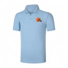 Men's Cleveland Browns Light Blue Eclipse Polo