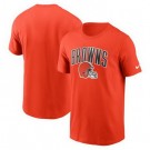 Men's Cleveland Browns Orange Team Athletic T Shirt