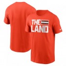 Men's Cleveland Browns Orange The Land Local Essential T Shirt