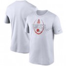 Men's Cleveland Browns White Icon Performance T-Shirt