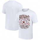 Men's Cleveland Browns White NFL x Darius Rucker Collection Vintage Football T Shirt