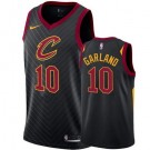 Men's Cleveland Cavaliers #10 Darius Garland Black Icon Hot Press Jersey