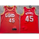 Men's Cleveland Cavaliers #45 Donovan Mitchell Orange 2025 City Swingman Jersey