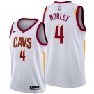 Men's Cleveland Cavaliers #4 Evan Mobley White Icon Hot Press Jersey