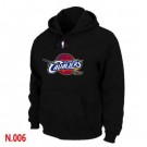 Men's Cleveland Cavaliers Black Printed Pullover Hoodie