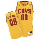 Men's Cleveland Cavaliers Customized Yellow Swingman Adidas Jersey