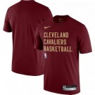 Men's Cleveland Cavaliers Red Sideline Legend Performance Practice T Shirt