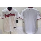 Men's Cleveland Guardians Blank White Limited Jersey