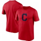 Men's Cleveland Indians Printed T Shirt 112214