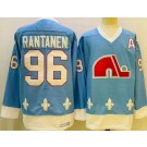 Men's Colorado Avalanche #96 Mikko Rantanen Light Blue Throwback Jersey