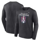 Men's Colorado Avalanche Gray 2022 Stanley Cup Champions Locker Room Long Sleeve T Shirt