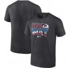Men's Colorado Avalanche Gray 2022 Western Conference Champions Home Ice T Shirt