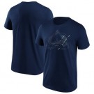 Men's Colorado Avalanche Navy Etch T Shirt