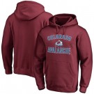 Men's Colorado Avalanche Printed Pullover Hoodie 112373