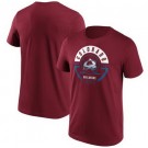 Men's Colorado Avalanche Red Block Party T Shirt