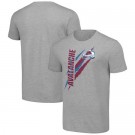 Men's Colorado Avalanche Starter Gray Color Scratch T Shirt