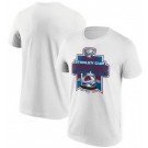 Men's Colorado Avalanche White Stanley Cup Champions 2022 Multi Champ Graphic T Shirt