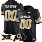 Men's Colorado Buffaloes Custom Limited Black Alternate FUSE College Football Jersey