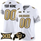 Men's Colorado Buffaloes Custom Limited White Alternate FUSE College Football Jersey