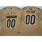 Men's Colorado Buffaloes Customized Limited Gold Alternate FUSE College Football Jersey
