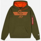 Men's Colorado Rockies Green Alpha Industries Pullover Hoodie