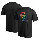 Men's Colorado Rockies Printed T Shirt 10740