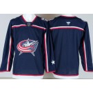 Men's Columbus Blue Jackets Blank Navy Authentic Jersey