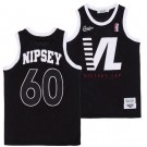 Men's Crenshaw #60 Nipsey Hussle Victory Lap Hip Hop Black Baseball Jersey