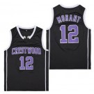 Men's Crestwood High School Knights #12 Ja Morant Black Purple Basketball Jersey