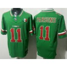 Men's Dallas Cowboys #11 Micah Parsons Limited Green Mexico Fashion FUSE Vapor Jersey