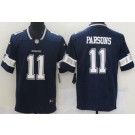 Men's Dallas Cowboys #11 Micah Parsons Limited Navy Vapor Untouchable Jersey