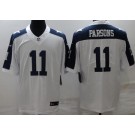 Men's Dallas Cowboys #11 Micah Parsons Limited White Alternate Vapor Jersey