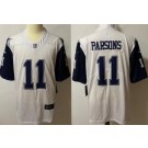 Men's Dallas Cowboys #11 Micah Parsons Limited White Rush Color Jersey