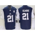 Men's Dallas Cowboys #21 Stephon Gilmore Limited Navy 1960 FUSE Vapor Jersey