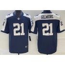 Men's Dallas Cowboys #21 Stephon Gilmore Limited Navy Alternate Vapor Jersey
