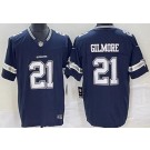 Men's Dallas Cowboys #21 Stephon Gilmore Limited Navy FUSE Vapor Jersey