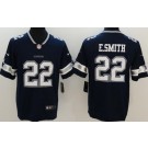 Men's Dallas Cowboys #22 Emmitt Smith Limited Navy Vapor Untouchable Jersey