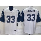 Men's Dallas Cowboys #33 Tony Dorsett Limited White Alternate Vapor Jersey