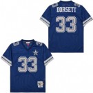 Men's Dallas Cowboys #33 Tony Dorsett Navy 1984 25th Throwback Jersey