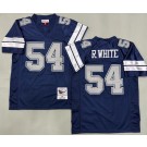 Men's Dallas Cowboys #54 Randy White Navy 1984 Throwback Jersey