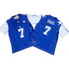 Men's Dallas Cowboys #7 Trevon Diggs Limited Royal Throwback FUSE Vapor Jersey