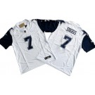 Men's Dallas Cowboys #7 Trevon Diggs Limited White Throwback FUSE Vapor Jersey