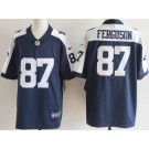 Men's Dallas Cowboys #87 Jake Ferguson Limited Navy Alternate Vapor Jersey