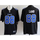 Men's Dallas Cowboys #88 CeeDee Lamb Limited Black Fashion Vapor Jersey
