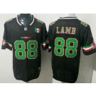 Men's Dallas Cowboys #88 CeeDee Lamb Limited Black Mexico Fashion FUSE Vapor Jersey