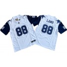 Men's Dallas Cowboys #88 CeeDee Lamb Limited White Throwback FUSE Vapor Jersey