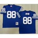 Men's Dallas Cowboys #88 Michael Irvin Blue 1992 Throwback Jersey
