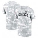 Men's Dallas Cowboys Arctic Camo 2024 Salute To Service Performance T Shirt